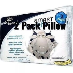 2 Serta Standard/queen Bed Pillow new